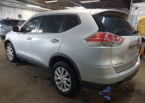 2015 Nissan Rogue S from USA, damaged, VIN KNMAT2MV6FP578987